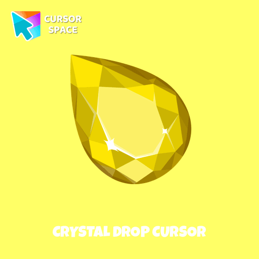 Crystal Drop cursor arrow cursor